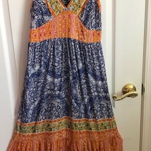 Bohemian long summer dress